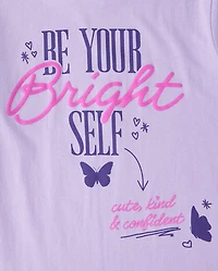 Girls Bright Self Graphic Tee