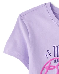 Girls Bright Self Graphic Tee