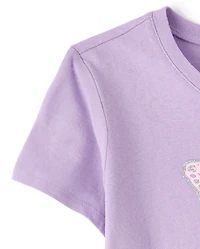 Girls Butterflies Graphic Tee