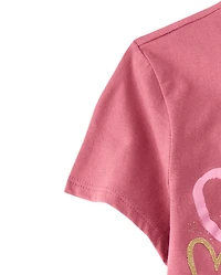 Girls Hearts Graphic Tee