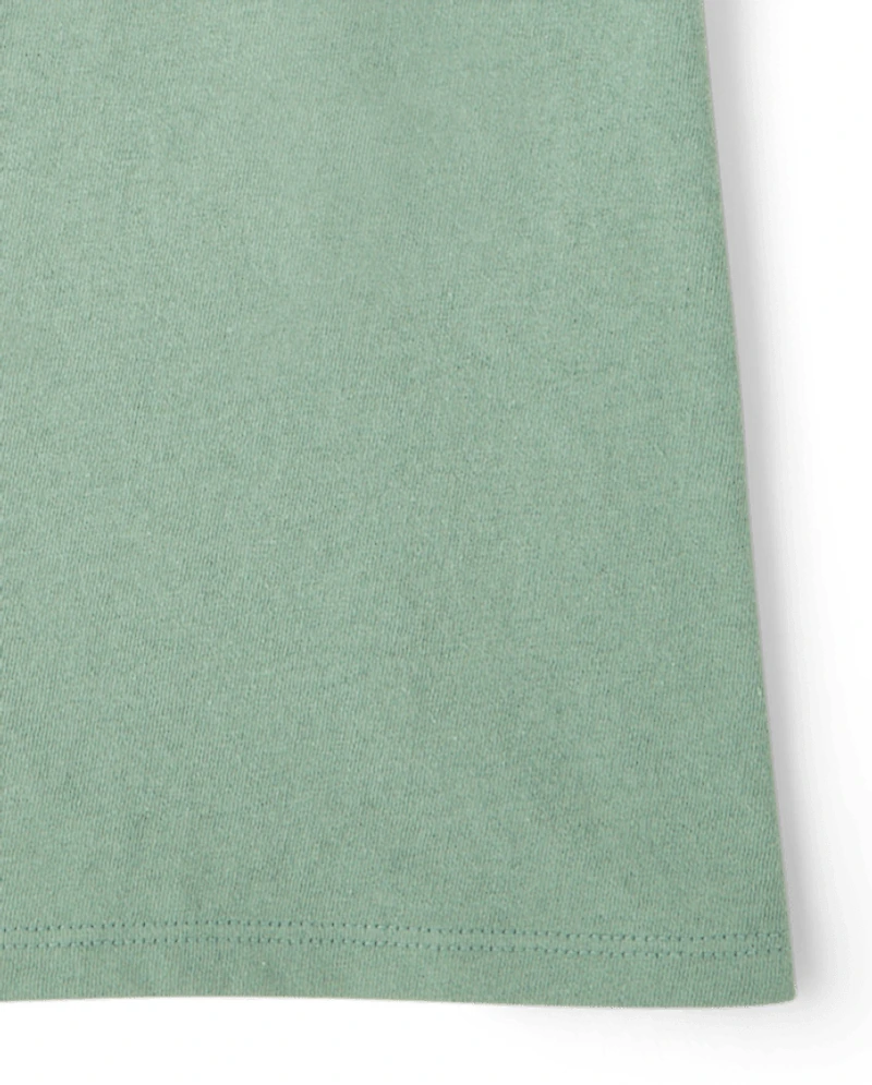 Girls Happy Faces Graphic Tee