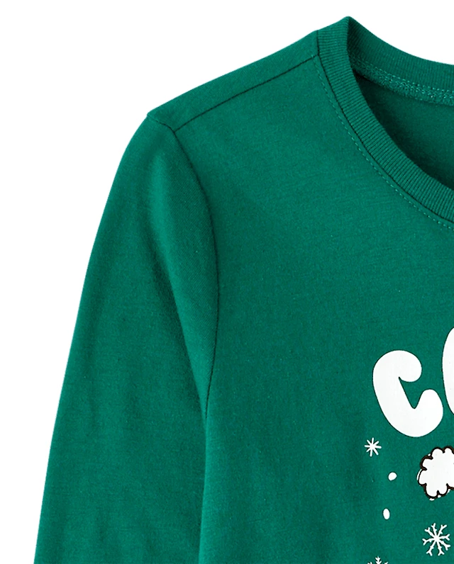 Girls Christmas Capybara Graphic Tee