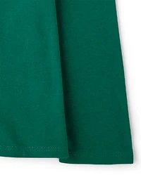 Girls Christmas Capybara Graphic Tee