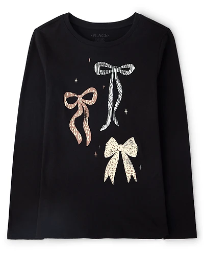 Girls Bows Graphic Tee