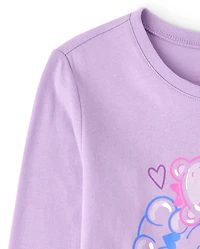 Girls Candy Bears Graphic Tee