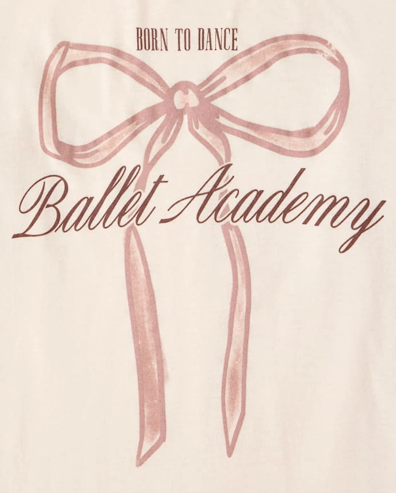 Girls Ballet Academy Graphic Tee