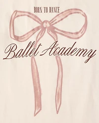 Girls Ballet Academy Graphic Tee