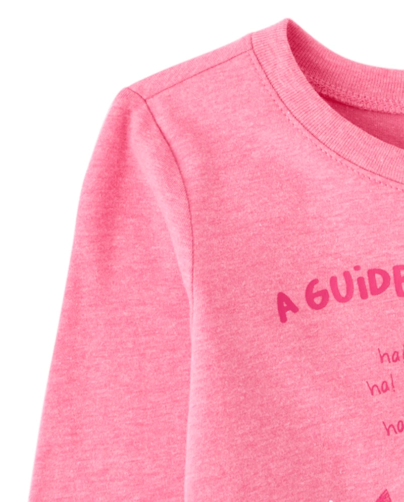 Baby And Toddler Girls Cats Graphic Tee