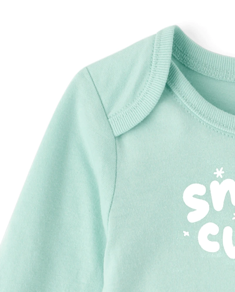 Baby Snow Cutie Graphic Bodysuit