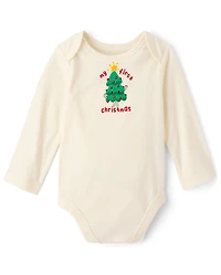 Baby My First Christmas Graphic Bodysuit