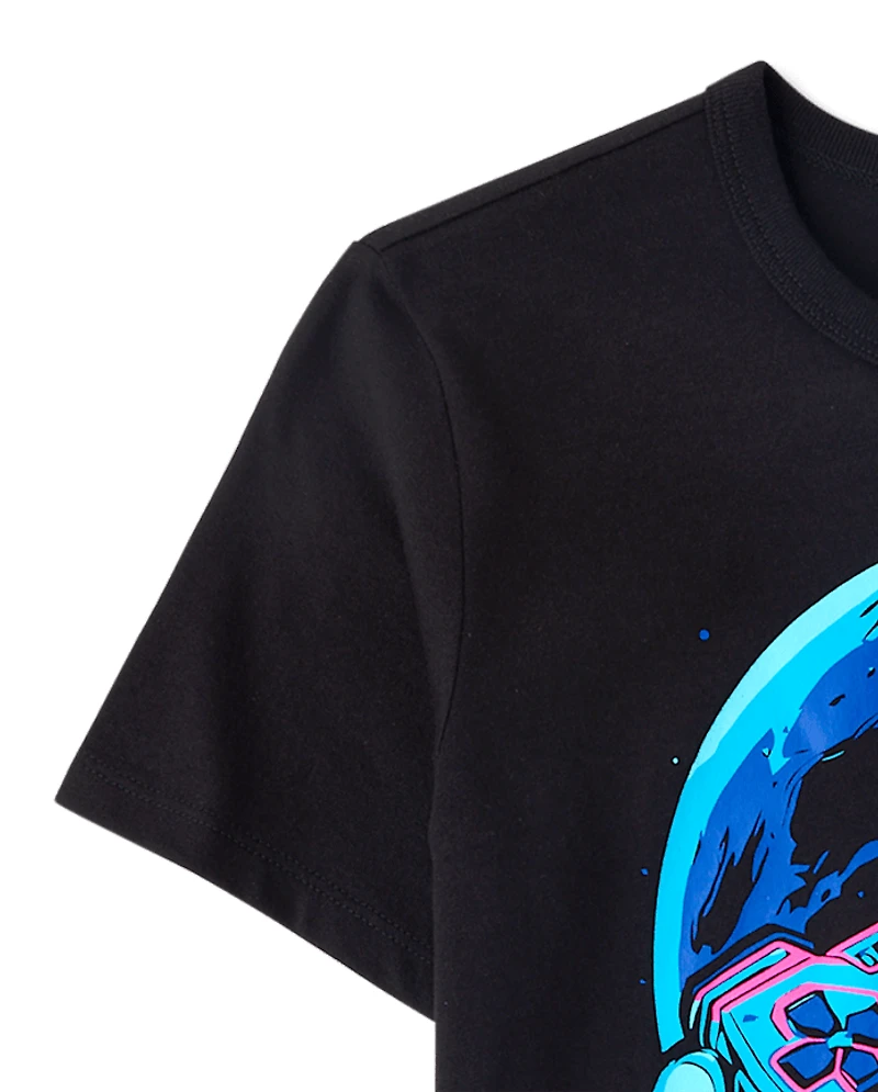 Boys Video Game Space Graphic Tee