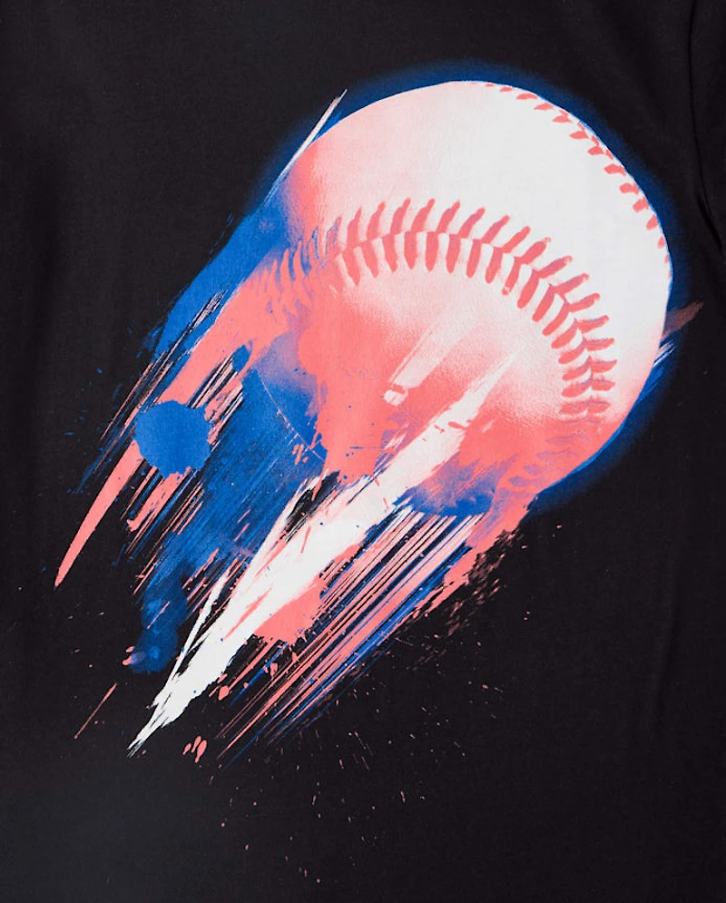 Boys Baseball Graphic Tee