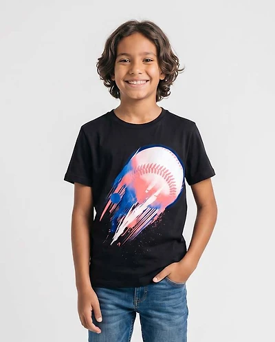 Boys Baseball Graphic Tee