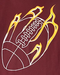 Boys Football Graphic Tee