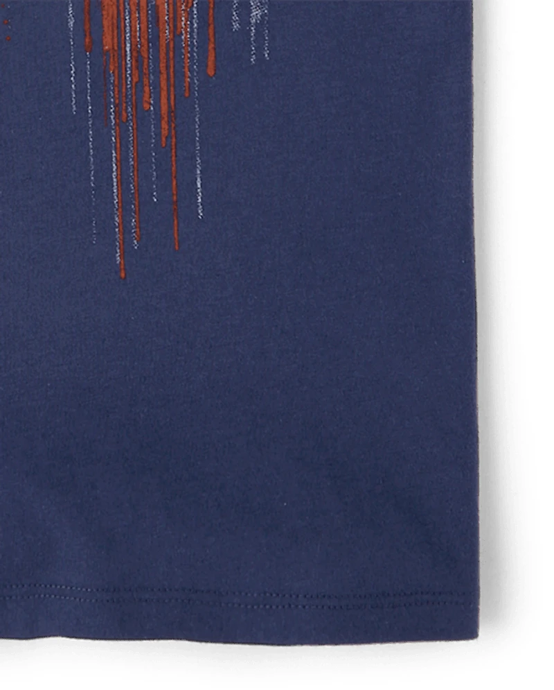 Boys Soccer Ball Graphic Tee
