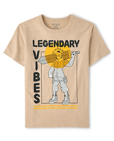 Boys Main Character Vibes Graphic Tee