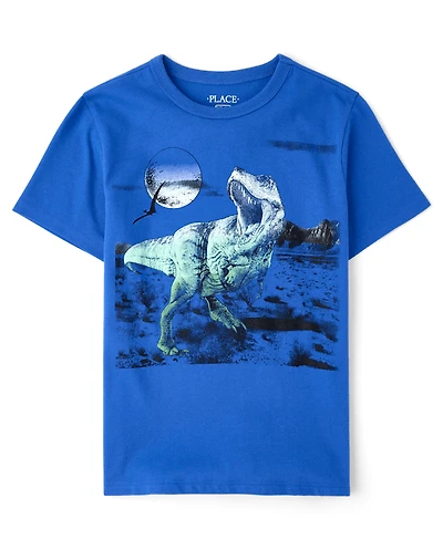 Boys Dino Graphic Tee