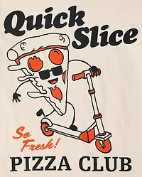 Boys Pizza Club Graphic Tee