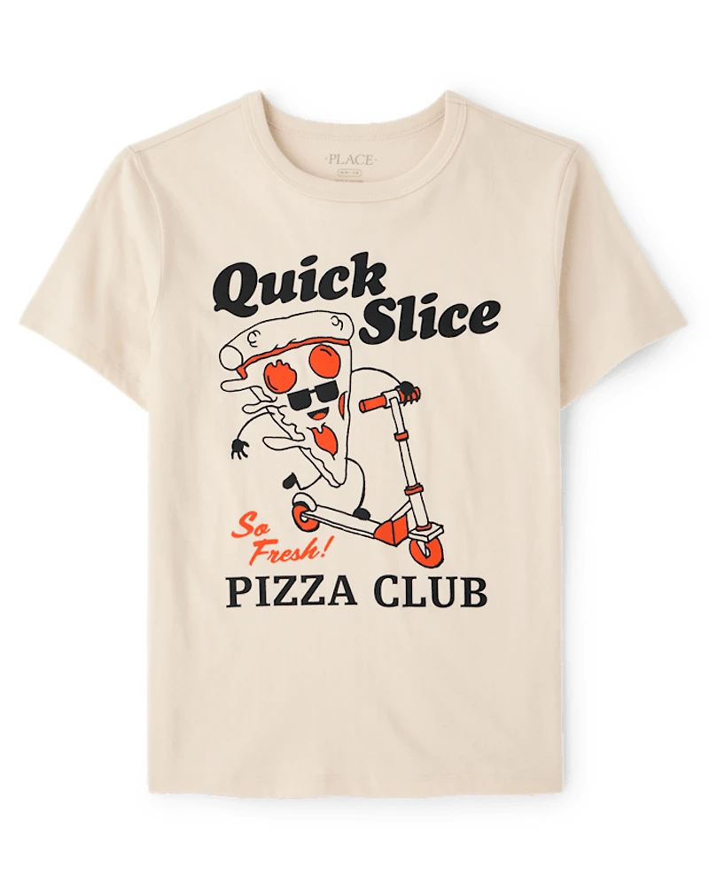Boys Pizza Club Graphic Tee