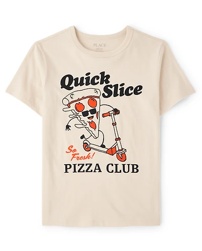 Boys Pizza Club Graphic Tee
