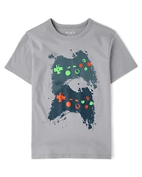Boys Video Game Controller Graphic Tee