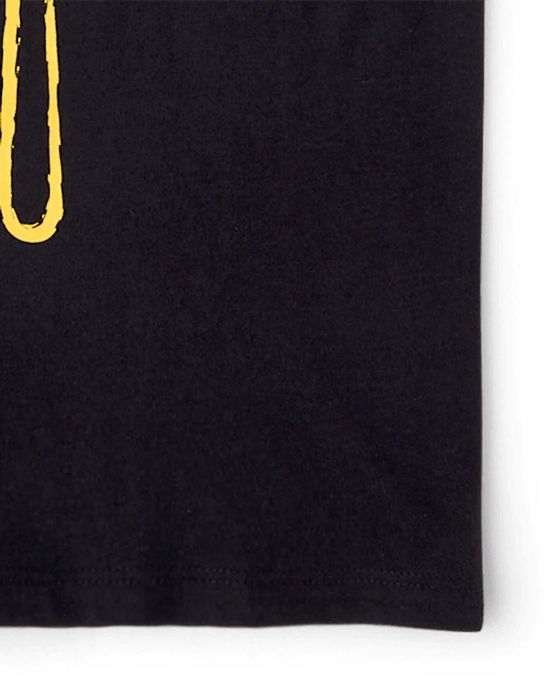 Boys Melting Happy Face Graphic Tee