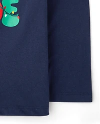 Baby And Toddler Boys Christmas Merry Dude Graphic Tee