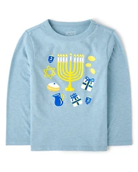 Baby And Toddler Boys Hanukkah Graphic Tee