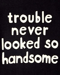 Baby And Toddler Boys Handsome Graphic Tee