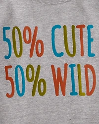 Baby And Toddler Boys Cute Wild Graphic Tee