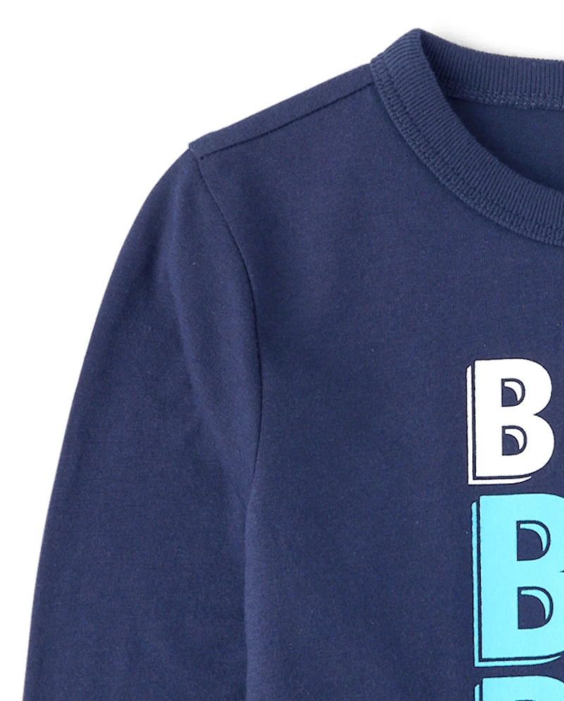 Baby And Toddler Boys Best Big Bro Ever Graphic Tee
