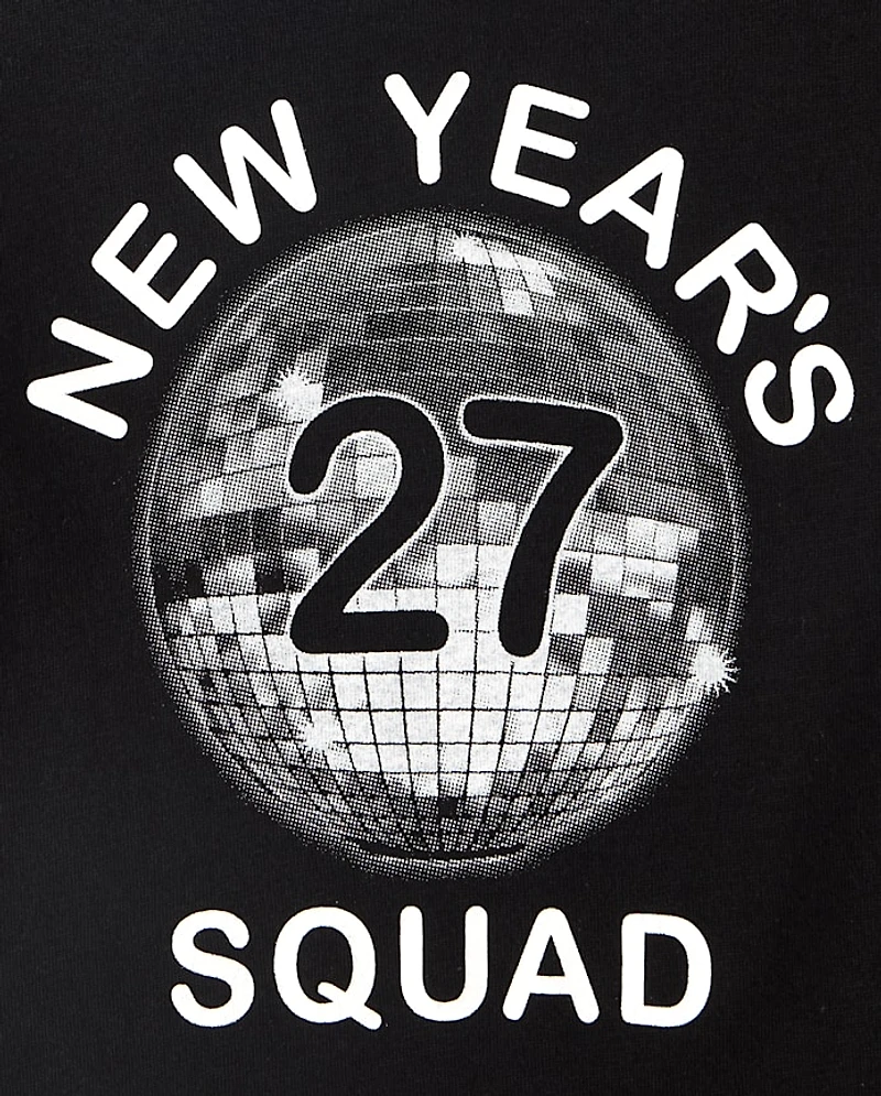 Baby And Toddler New Year's Squad Graphic Tee