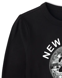 Baby And Toddler New Year's Squad Graphic Tee