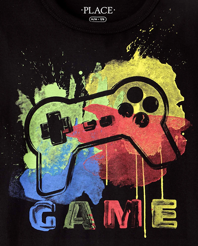 Boys Video Game Graphic Tee