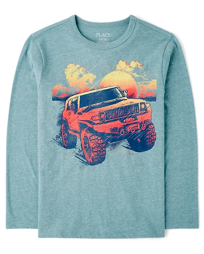 Boys Monster Truck Graphic Tee