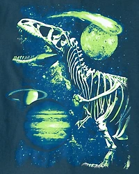 Boys Dino Space Graphic Tee