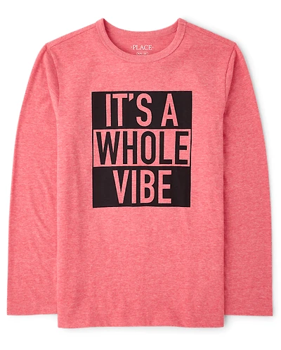 Boys Whole Vibe Graphic Tee