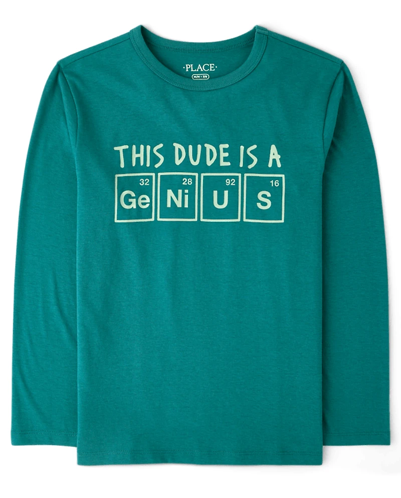 T-shirt graphique Genius pour garçons