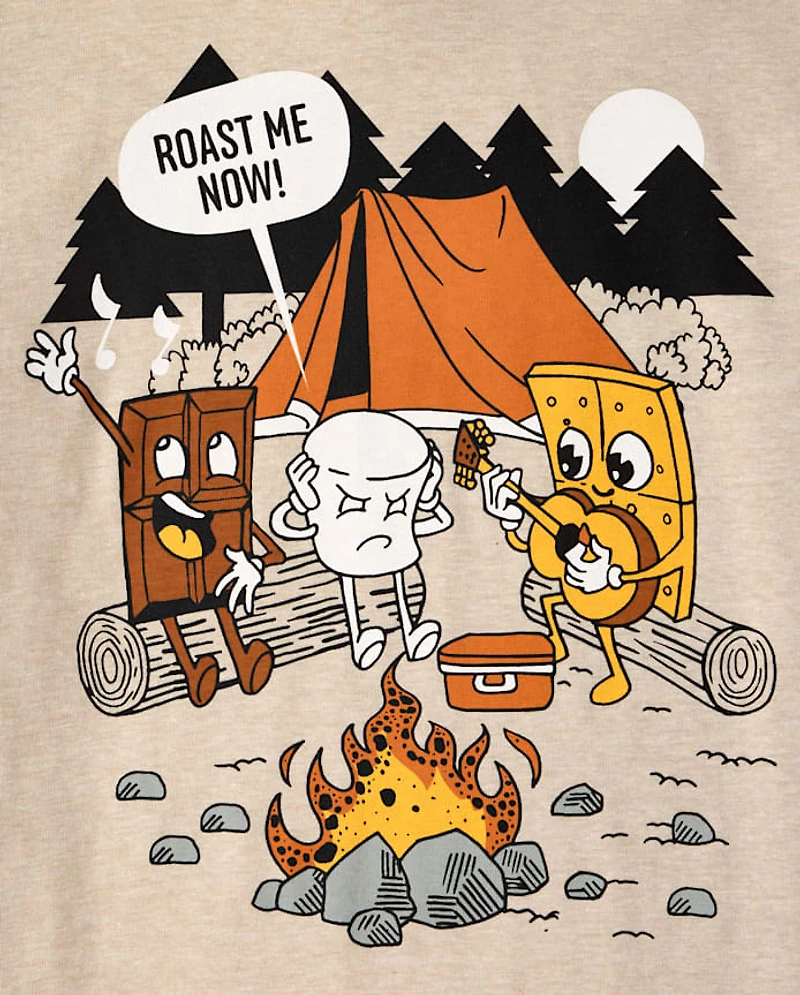Boys S'mores Graphic Tee