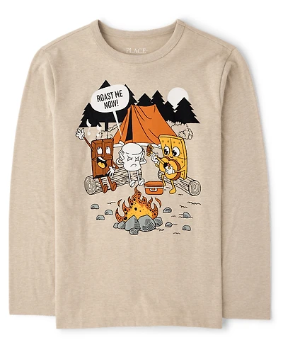 Boys S'mores Graphic Tee