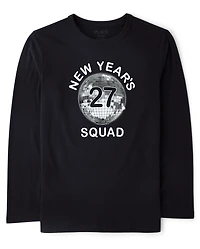Kids New Year's Squad Graphic Tee