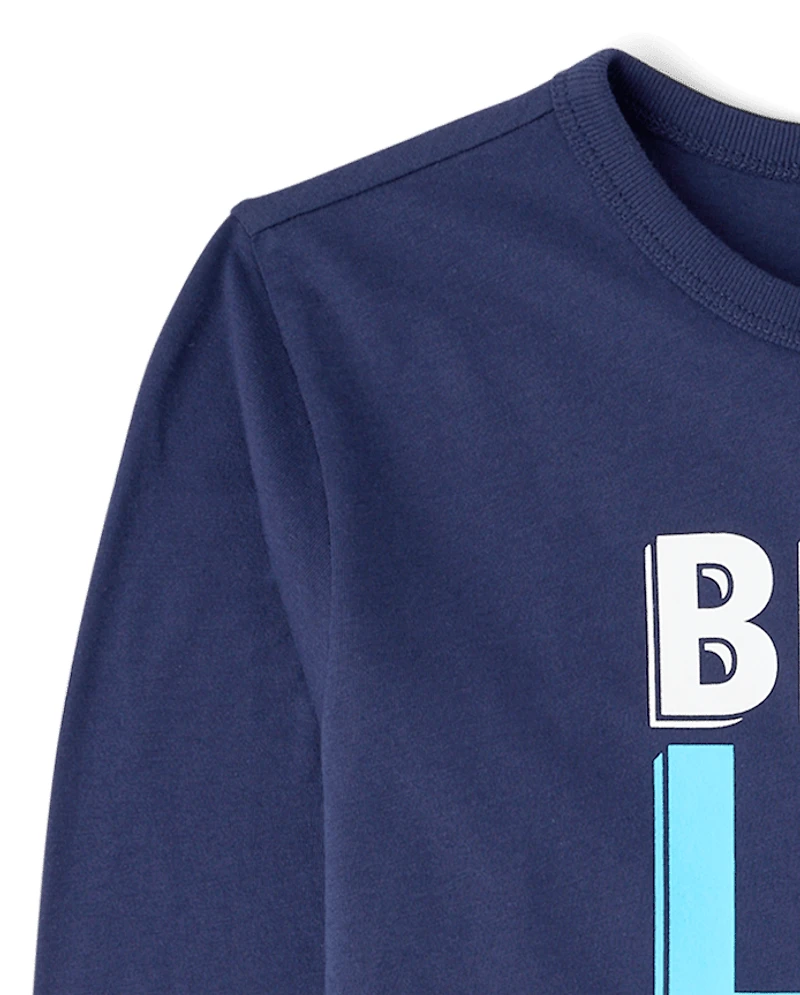 Boys Best Lil' Bro Ever Graphic Tee