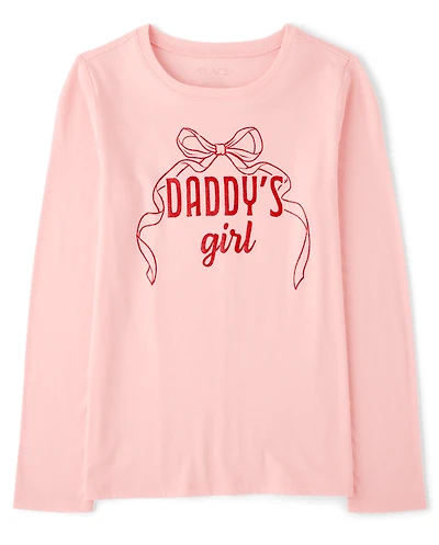 Girls Daddy's Girl Graphic Tee