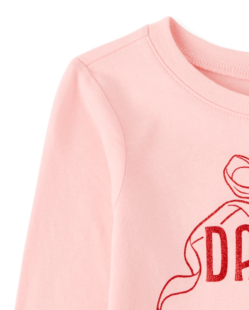 Baby And Toddler Girls Daddy's Girl Graphic Tee