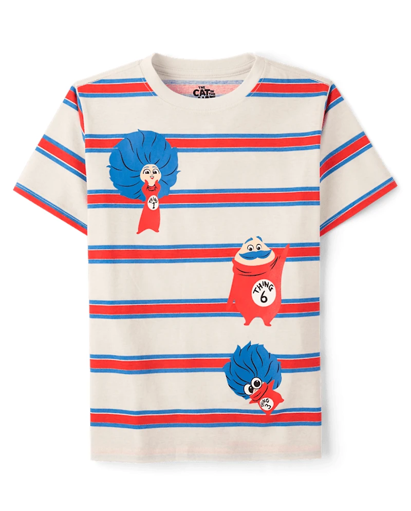 Boys Dr. Seuss Cat The Hat™ Striped Graphic Tee