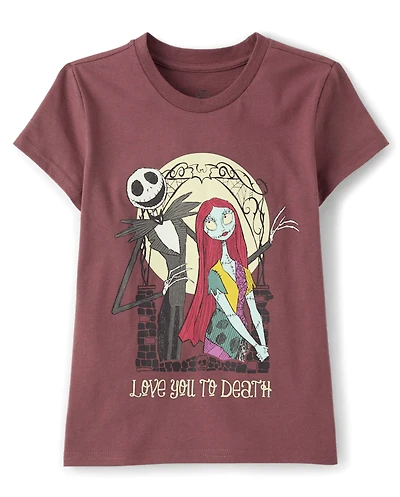 Girls Nightmare Before Christmas™ Halloween Graphic Tee