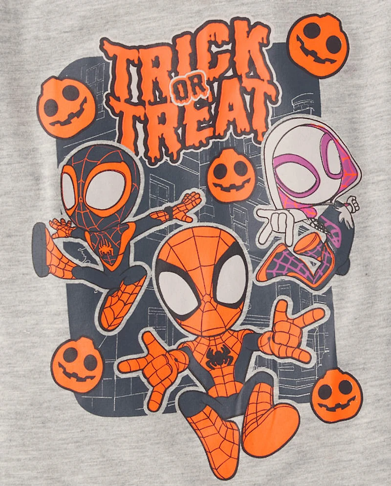 Baby And Toddler Boys Spidey™ Friends Halloween Graphic Tee
