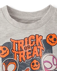 Baby And Toddler Boys Spidey™ Friends Halloween Graphic Tee