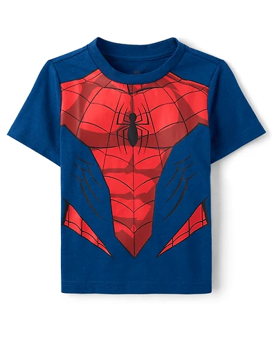 T-shirt graphique Spider-Man™ pour bébé et petit garçon, motif Halloween