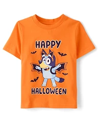 Baby And Toddler Boys Bluey™ Halloween Graphic Tee